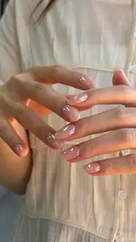 🪞ちゅるちゅるミラーネイル(オフあり)