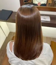 縮毛矯正＋髪質改善トリートメント