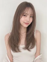 透明感抜群‼︎外国人風イルミナカラー&小顔カット&ベーストリートメント