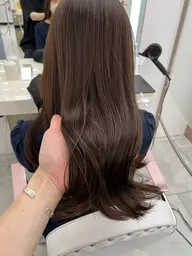 前髪顔まわりカット&プレミアムカラー&酸熱トリートメント✨