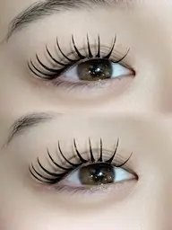 100本🦋Wフラットラッシュ🦋LED変更+1000円