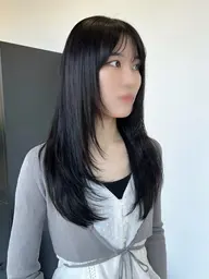 韓国レイヤーカット＋ワンカラー