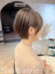 カット+髪質改善カラー✨