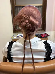 結婚式、お呼ばれヘア、浴衣ヘア🎀
