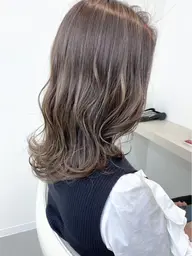 💚URBANご来店3回目以降の方💚【3Dコントラスト】ハイライト+透明感カラー+トリートメント