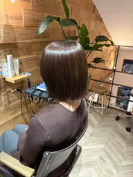 [U24学割]2回目以降🫧似合わせカット+透明感フルカラー+選べる3種トリートメント⚠️ブリーチ・ダブルカラーなし