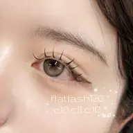 フラットラッシュ🎀💕マツエク100本🩰🪞