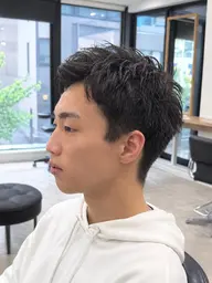 カット+眉カット+炭酸シャンプーコース!
