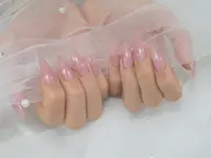 【オフ有り🩵長さだし】ワンカラー・グラデーション・フレンチ(土日祝+550円)