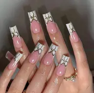 💅【つけ放題】チップ長さだし/持ち込みデザイン10本★時間内放題メニューで自分好みのアート/パーツ/シール1つお選び