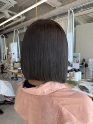 【ボブ限定】💇🏼♀️酸性ストレート+コーティングトリートメント✨