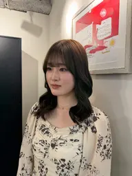 直前🈹🩶Aujua1STEPトリートメント🩷ྀིワンカラー➕カット✂️リファファインバブル泉付き🌟ツヤ感カラー