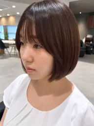 前髪＋フェイスライン縮毛矯正