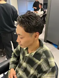 メンズカット+眉カット