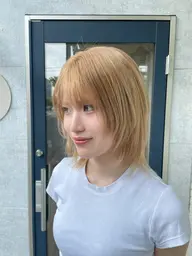 【U24限定❕】ケアブリーチ➕髪質改善カラー