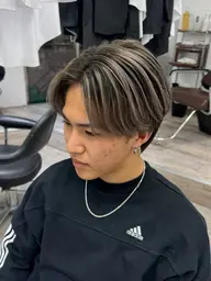 メンズカット+メンズバレイヤージュorメンズローライト