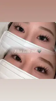 【モデル様限定🩶】マツエク100本+束感コーティング🎀