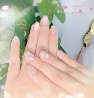 薄い爪おすすめ☆【自爪】スカルプ➕カラー¥8000