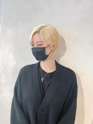 【🍀前回から60日以内の根元ブリーチ🍀】リタッチブリーチ+透明感カラー+2stepトリートメント
