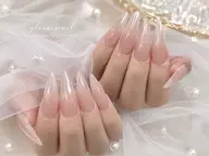 うる艶オーロラ&ミラーネイル