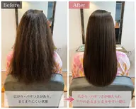 【クセ改善・美髪ケア】カット＋縮毛矯正＋質感再整トリートメント