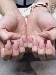 《美フォルム/強度抜群》オフなし|アクリルスカルプ ワンカラーorラメグラ💎