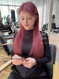 《ダメージに抵抗がある方にオススメ》🍀ブリーチなしダブルカラー♡ブリーチにも変更🉑【ミニモ学割】