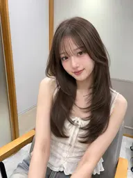 🇰🇷似合わせカット＋透明感カラー+艶システムトリートメント2ステップ