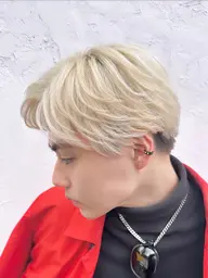 minimo割引‼️学生応援👀📣🌸全頭ブリーチ+カラー+集中補修トリートメント/ダブルカラー/メンズカット