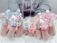 🉐(10本チップ長さ出し)パーツ付け放題15980円->12980円
