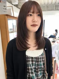【🍂秋冬キャンペーン価格🍂】似合わせカット＋髪質改善カラー＋うる艶トリートメント🫧