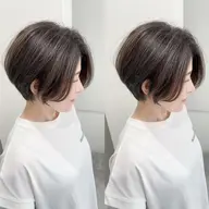 【白髪が気になり始めた方】ショートカット+白髪ぼかしカラー+トリートメント 13200円