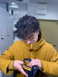 メンズカット+パーマ