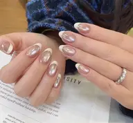 ハンドマグネットフレンチネイル💅