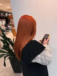 【全員対象︎🤍】ケアワンカラー＋Aujuaシャンプー
