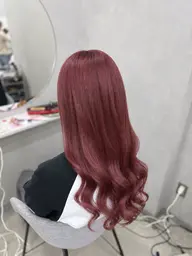 🩶モデル様限定🩶初来店から1年この価格🌟1ブリーチ(リタッチ可)+オンカラー+CMCトリートメント