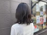 (リタッチ)カラー+ブロー+ヘアマスク