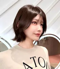 【🍀ご新規様限定🍀】💓25%OFF💓似合わせカット🤍+透明感カラー💠+1step髪質改善トリーメント🫧