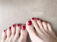 🧜🏼♀️初回オフ無料❣️フットワンカラー💅🏽¥8000→¥7000(オフありの場合+45分)
