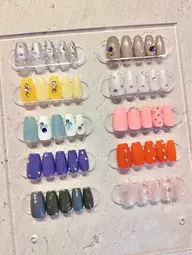ハンドシンプルデザイン　【フィルイン/シンプルデザイン/オフィスネイル】