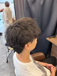 【✂️メンズカット】➕【メンズパーマ👔】波巻き🌊スパイラル🧬ニュアンス/ツイストなんでも🙆