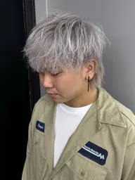 メンズ限定ウルフカットモデル