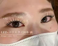 【8/13限定】　LEDパリエク120本　120分ブラックのみ　¥2200