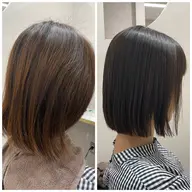 カット&縮毛矯正&トリートメント