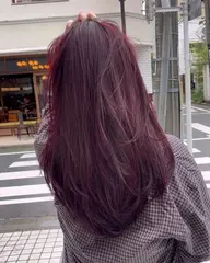 【イルミナカラー⭐︎透明感】カット+イルミナカラー+5stepグローバルミルボンTr