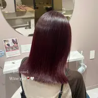 2回目以降でもOK🙆♀️🍒うる艶ワンカラー➕似合わせカット💇♀️💖