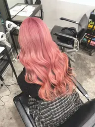 🩷人気no1クーポン🩷根本のみブリーチリタッチ+全体カラー+選べるトリートメント 🎀⟡⁺.