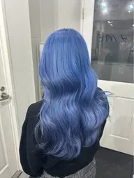 🫐ブルー系限定🩵【ブリーチカラー】＋2step treatment