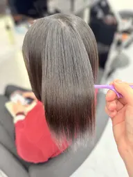 髪質改善ストレート+似合わせカット✨