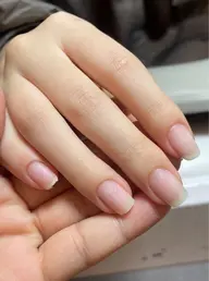 自爪オフ+甘皮ケア+ 爪の形整え